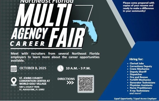 St. Johns County Sheriff's Office Invites Job Seekers to Northeast Florida Multi-Agency Career Fair