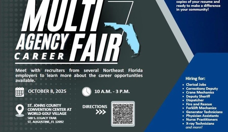 St. Johns County Sheriff's Office Invites Job Seekers to Northeast Florida Multi-Agency Career Fair