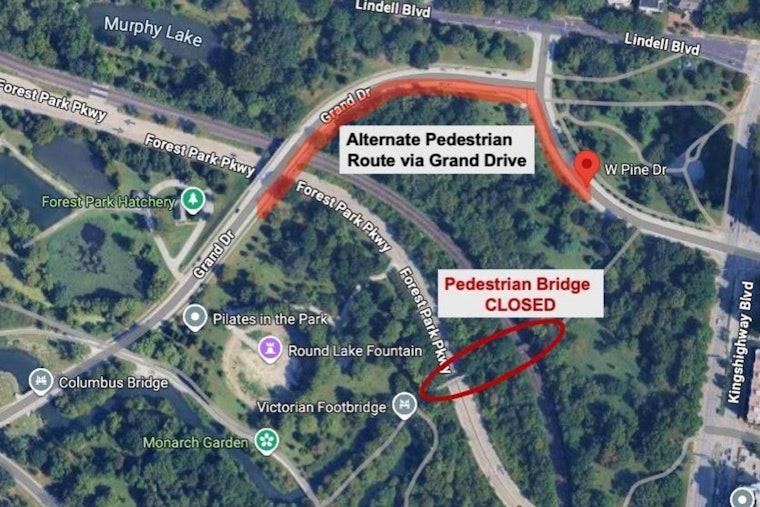 St. Louis Pedestrian Bridge Closed for Demolition After Vehicle Damage as Officials Suggest Alternate Routes