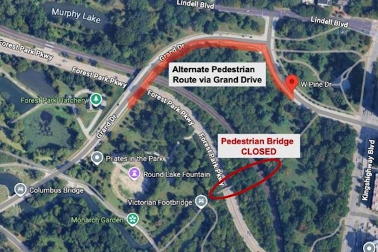 St. Louis Pedestrian Bridge Closed for Demolition After Vehicle Damage as Officials Suggest Alternate Routes