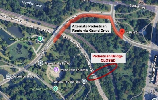 St. Louis Pedestrian Bridge Closed for Demolition After Vehicle Damage as Officials Suggest Alternate Routes