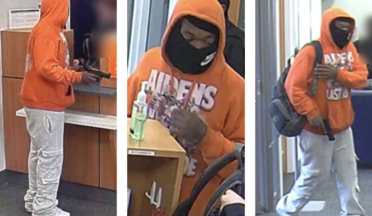 St. Louis Police Seek Public's Help to Identify Suspect in Grand Center Bank Robbery