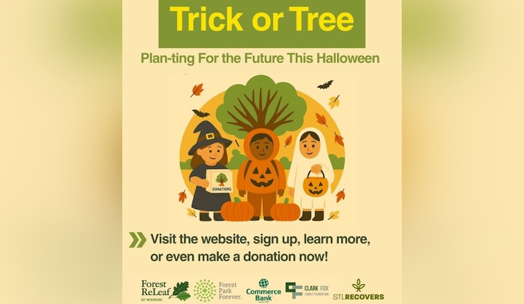 St. Louis Unites for Trick or Tree™ Fundraiser to Restore Tree Canopy Ravaged by Tornado