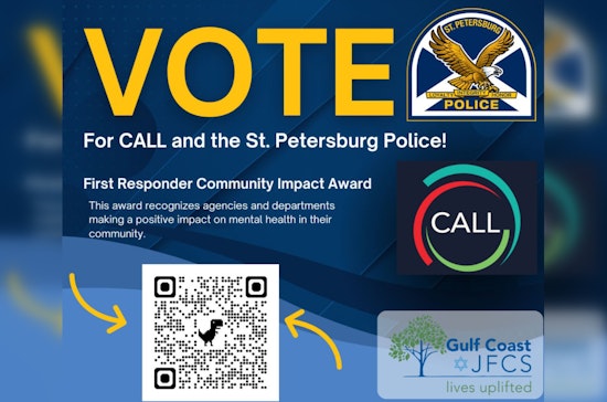 St. Petersburg Police Department's CALL Program Nominated for National Mental Health Award