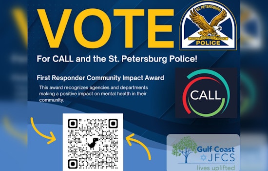 St. Petersburg Police Department's CALL Program Nominated for National Mental Health Award