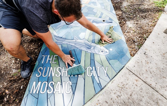 St. Petersburg Unveils Sunshine City Mosaic at Sunset Park in Tribute to Florida's Wildlife