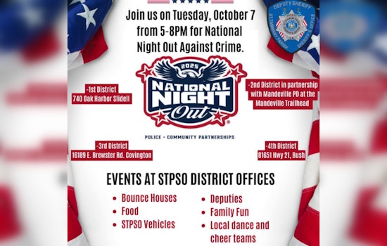 St. Tammany Parish Sheriff's Office Fortifies Community Bonds with National Night Out Event