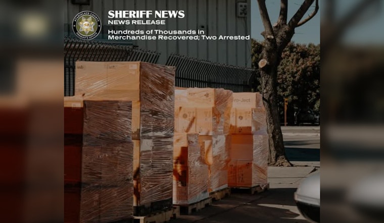 Stanislaus County Sheriff Recovers $400K in Stolen Goods, Two Men from Turlock and Modesto Charged