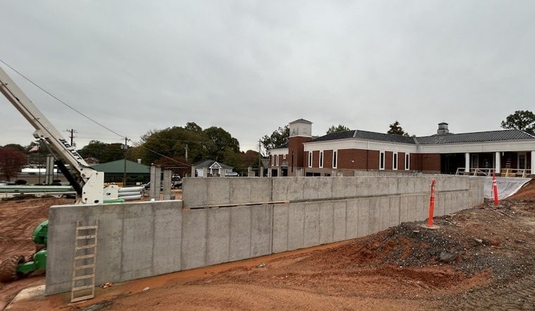 Statesville Police Department Expansion and New Parking Garage Progress with Key Milestones on the Horizon