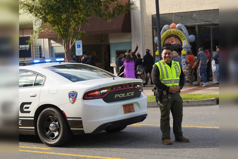 Statesville Police Ensure Safe Trick-Or-Treating as Downtown Gears Up for Halloween Festivities