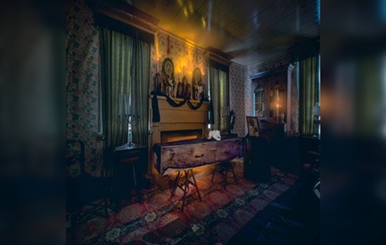 Step into the Victorian Mourning Period at the William Root House Museum's October Funeral Exhibit in Marietta