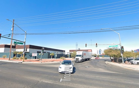 Stolen Vehicle Chase Leads to Crash and Arrest in Central Las Vegas
