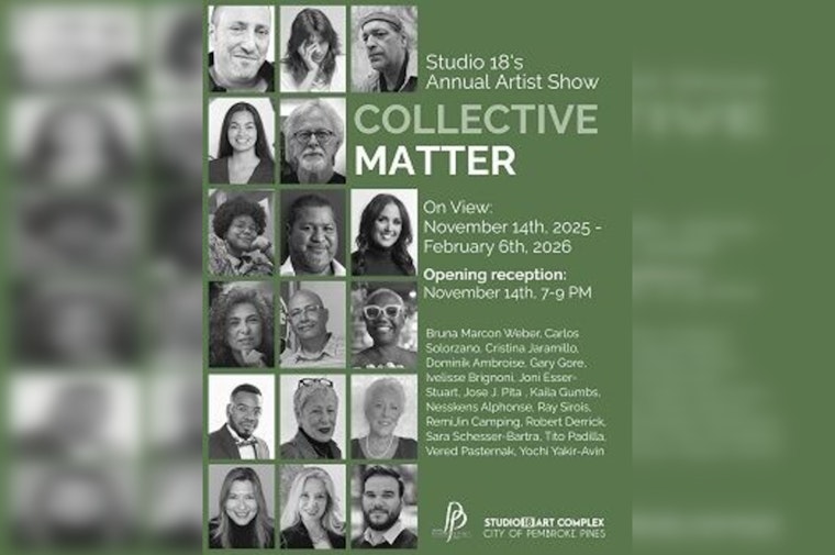 Studio 18 Art Complex Gears Up for "Collective Matter" Exhibition Featuring Local Artists