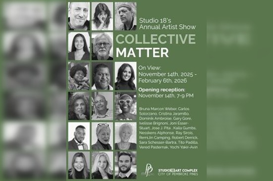 Studio 18 Art Complex Gears Up for "Collective Matter" Exhibition Featuring Local Artists