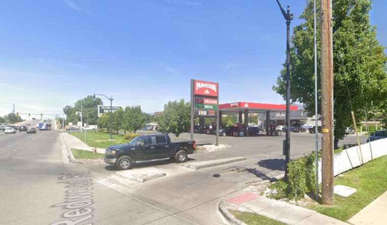Suspect Arrested After Crashing Stolen Vehicle into Gas Pump, Triggering Fire at Salt Lake City Station