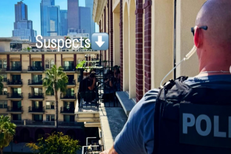 Suspects Linked to South American Theft Group Charged After Bungled Tightrope Escape in Downtown Los Angeles