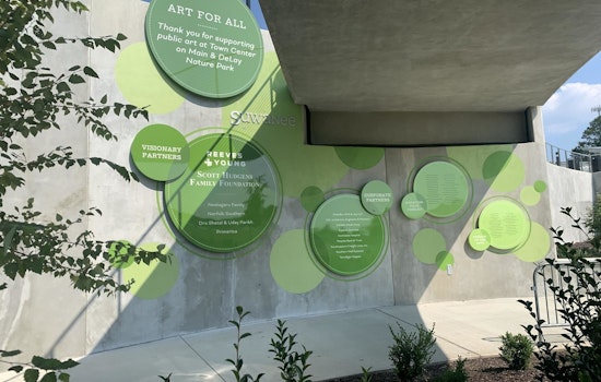 Suwanee Celebrates Cultural Development with New Mural and Donor Recognition Wall at Town Center