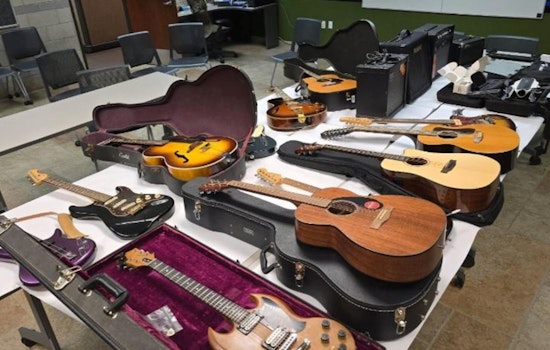 Swift Arrest in Hemet Burglary Leads to Recovery of Stolen Vehicle and Musical Instruments