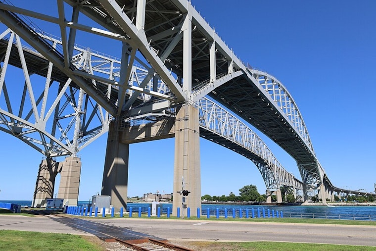 System Outage at Canadian Border Causes Lengthy Delays for Commercial Drivers on Michigan's Blue Water Bridge