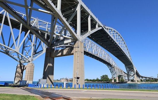 System Outage at Canadian Border Causes Lengthy Delays for Commercial Drivers on Michigan's Blue Water Bridge