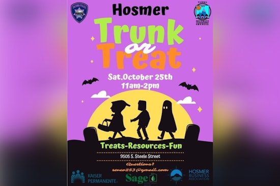 Tacoma Police to Host 3rd Annual Hosmer Trunk or Treat for a Safe and Festive Halloween Experience