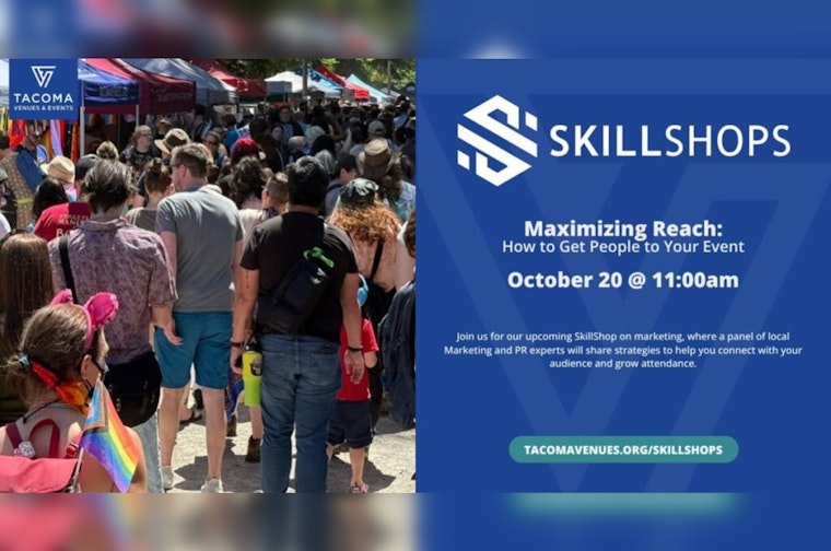 Tacoma Venues & Events Unveils Free "Maximizing Reach" SkillShops Series for Event Organizers