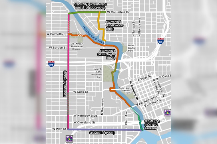 Tampa Embarks on West Riverwalk Expansion to Boost Connectivity and Recreation