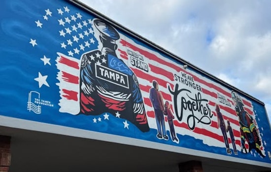 Tampa Honors First Responders with New Mural by Artist Leah Tinsley, Supported by Local Foundations