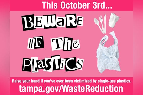 Tampa Invokes 'Mean Girls' Flair in Social Media Campaign to Combat Single-Use Plastics Waste