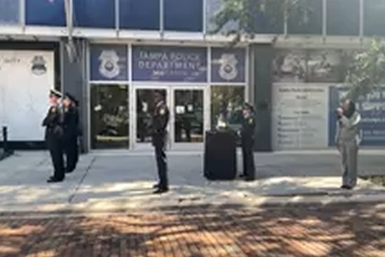 Tampa Police Department Pays Tribute to Slain Sergeant Cloud 40 Years After His Death