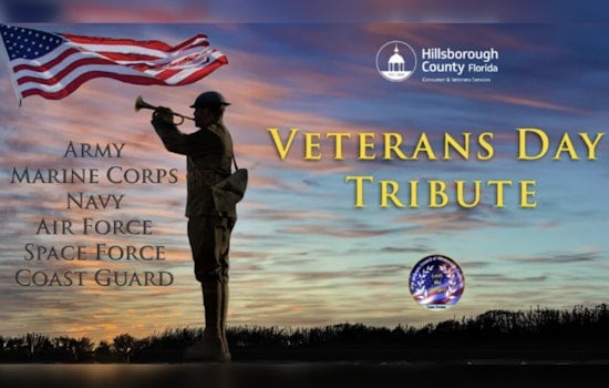 Tampa to Host 61st Annual Veterans Day Tribute at Veterans Memorial Park with Patriotic Ceremonies and Family Activities