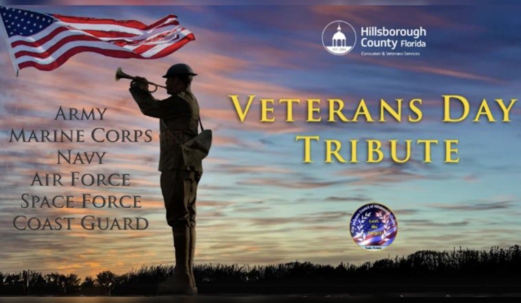 Tampa to Host 61st Annual Veterans Day Tribute at Veterans Memorial Park with Patriotic Ceremonies and Family Activities