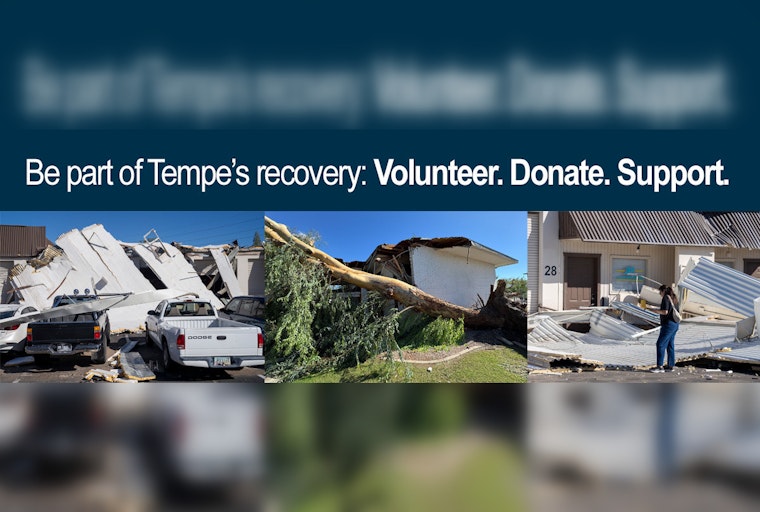 Tempe Community Bands Together in Aftermath of Destructive Storm; Offers Donations and Volunteer Efforts