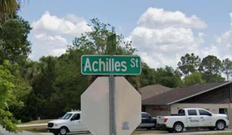 Temporary Road Closure on Achilles Street in Charlotte County for Pipe Installation Oct. 7-8