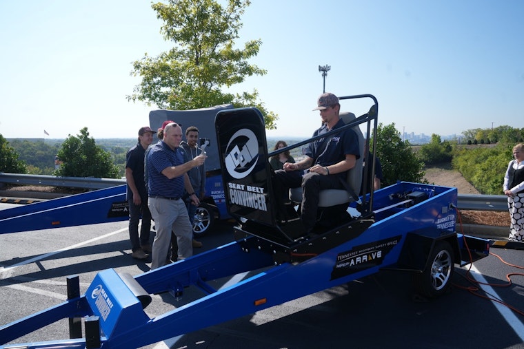 Tennessee Bolsters Traffic Safety Education with Four New Seat Belt Simulators
