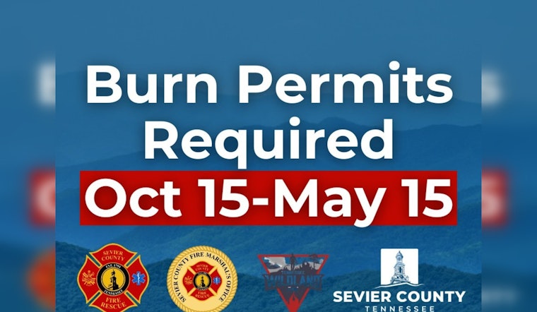 Tennessee Burn Permit Season Begins as Residents Receive Reminder of Autumn Requirements