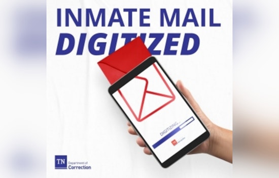 Tennessee Department of Correction to Digitize Inmate Mail for Enhanced Security and Efficiency
