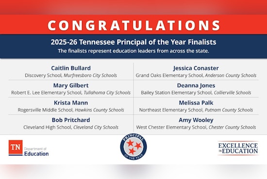 Tennessee Education Leaders Shine as Finalists for Principal and Supervisor of the Year Awards