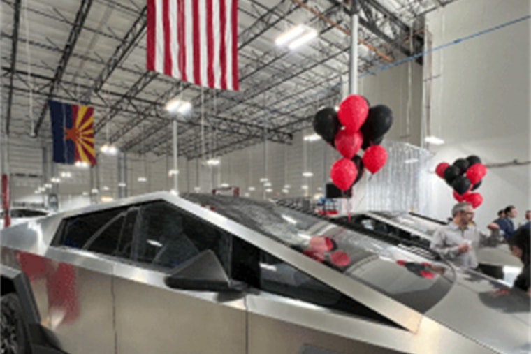 Tesla Expands Presence in Glendale with New Collision Center Near Luke Air Force Base