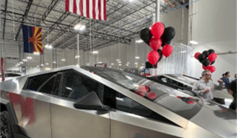 Tesla Expands Presence in Glendale with New Collision Center Near Luke Air Force Base