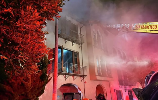 Three San Francisco Firefighters Injured in Marina District Blaze, Two Hospitalized After Falling Inside Burning Buildings
