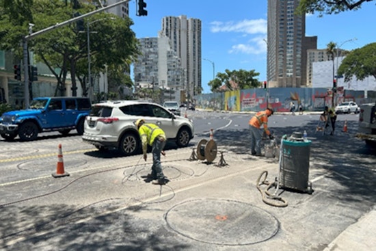 Traffic Advisory, Honolulu's Major Intersection Upgrades Begin, Expect Delays on Kapi‘olani Blvd and Kalākaua Ave