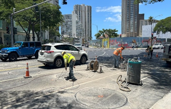 Traffic Advisory, Honolulu's Major Intersection Upgrades Begin, Expect Delays on Kapi‘olani Blvd and Kalākaua Ave