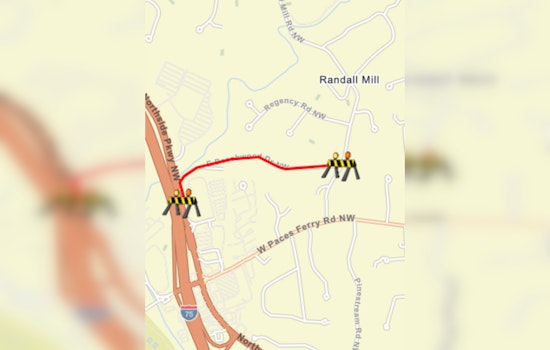Tree Removal Causes Temporary Closure of East Beechwood Drive NW in Atlanta