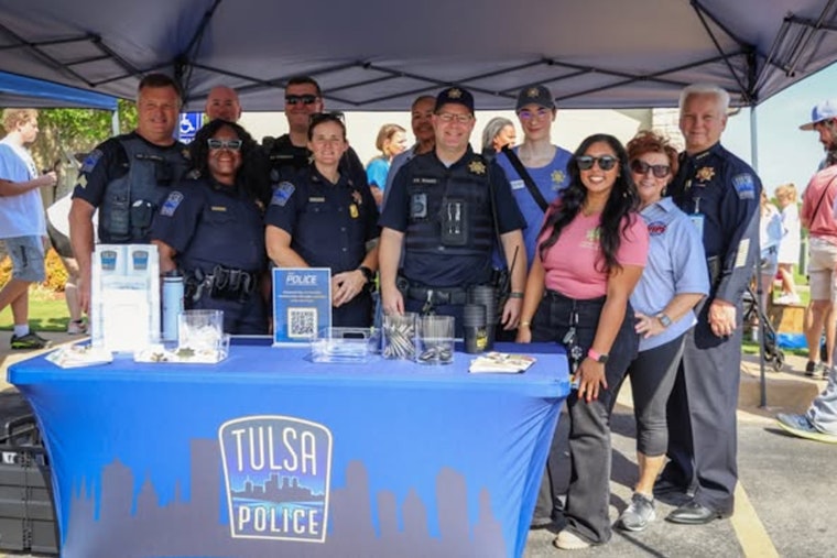 Tulsa Police Strengthen Community Bonds During National Faith & Blue Weekend at Local Church