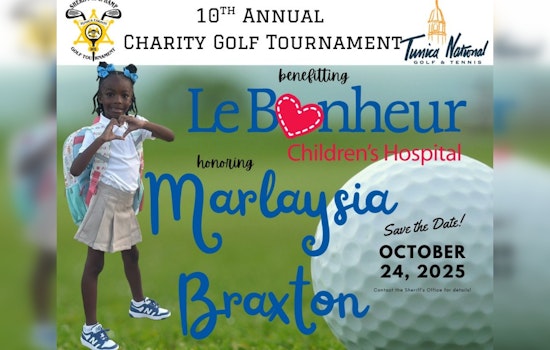 Tunica County Sheriff's Office Nears Full Capacity for 10th Annual Charity Golf Tournament Supporting Le Bonheur Children’s Hospital