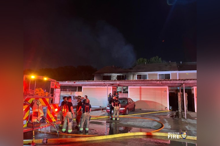 Two Children Dead, Mother and Grandfather Injured in Devastating Greenspoint Apartment Fire