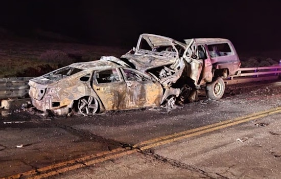 Two Killed in Fiery Head-On Collision on Highway 287 in Larimer County, Colorado