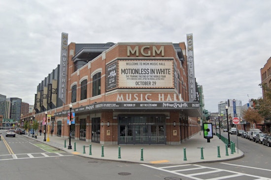 Two Men Arrested After Violent Clash with Police outside MGM Music Hall in Boston