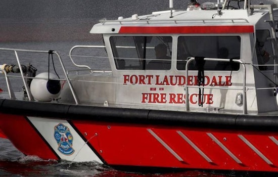 Two Rescued from Fiery Boat Mishap Near Fort Lauderdale's Commercial Boulevard Bridge